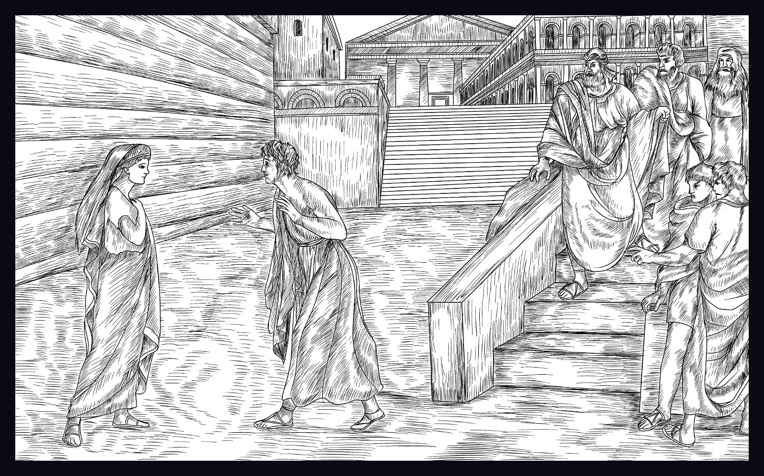 Cyril confronting Hypatia